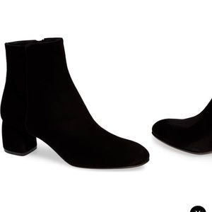 AGL black used booties